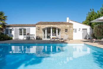 Ile de Ré:Nouveau! somptueuse villa familiale 7 chambres avec piscine et tennis privés