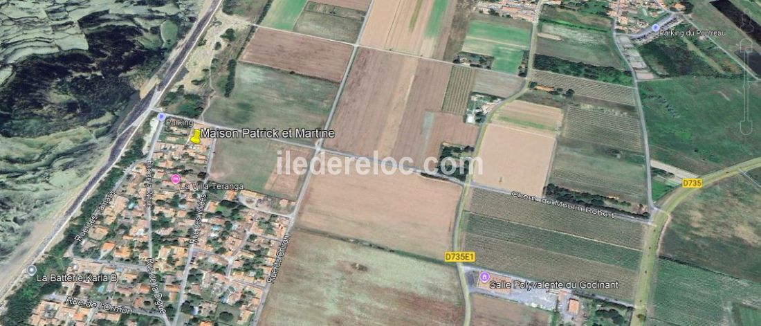 Photo 17 : EXTERIEUR d'une maison située à Saint-Clément-des-Baleines, île de Ré.