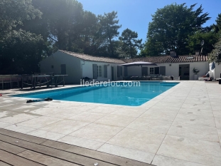 Ile de Ré:Rivedoux plage maison avec piscine et jardin