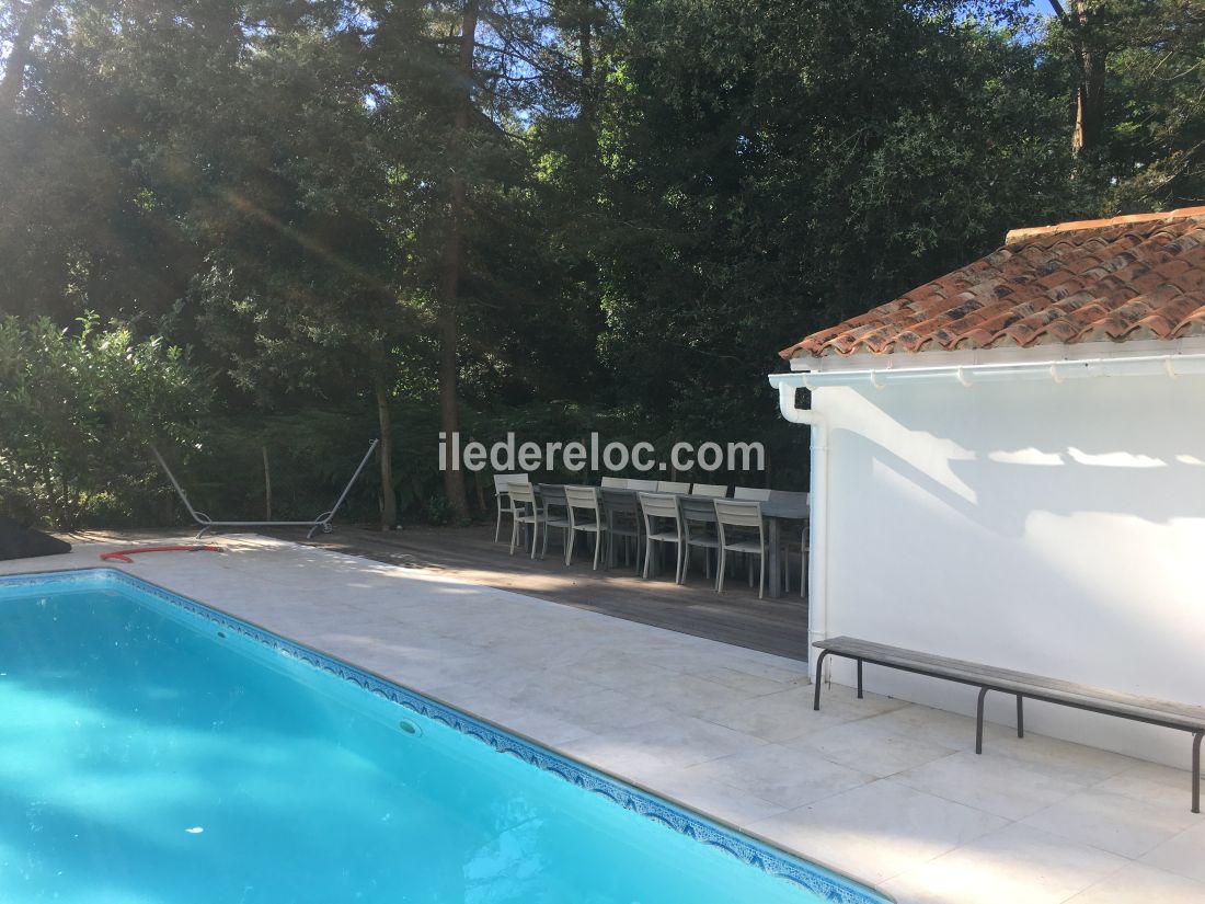 Photo 6 : TERRASSE d'une maison située à Rivedoux-Plage, île de Ré.