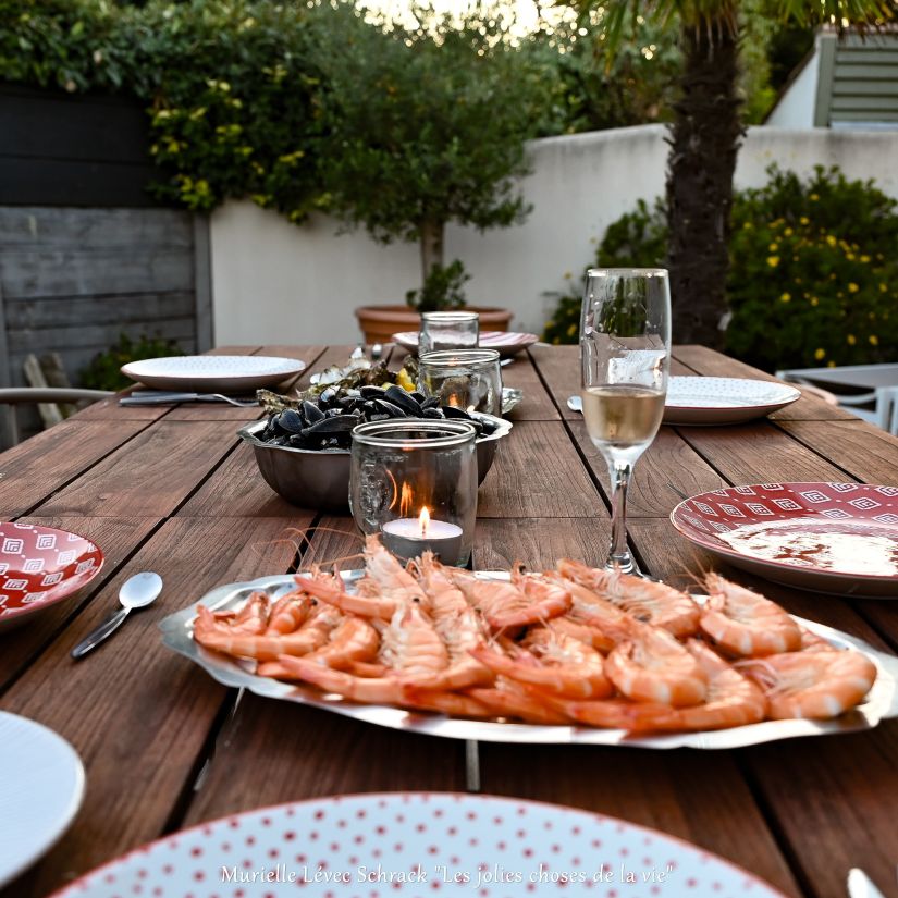 Photo 28 : TERRASSE d'une maison située à Le Bois-Plage-en-Ré, île de Ré.