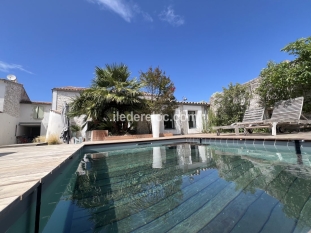 Ile de Ré:Villa la part des anges : maison confortable avec piscine jusqu'à 8 personnes