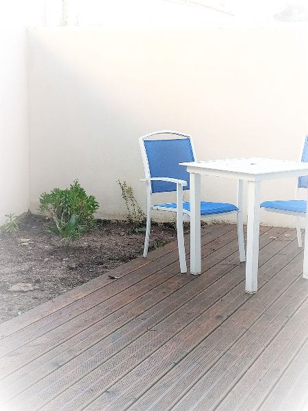 Photo 9 : TERRASSE d'une maison située à La Flotte-en-Ré, île de Ré.