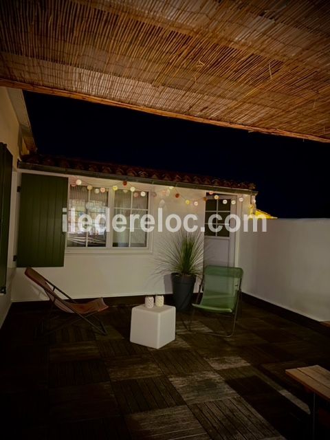 Photo 19 : TERRASSE d'une maison située à La Flotte-en-Ré, île de Ré.