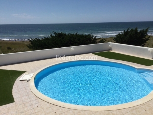 Ile de Ré:Maison tout confort vue mer  avec piscine sainte marie de re les grenettes