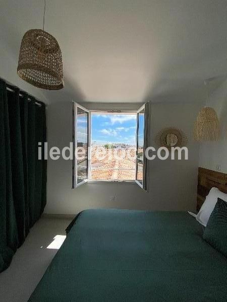 Photo 8 : CHAMBRE d'une maison située à Rivedoux-Plage, île de Ré.