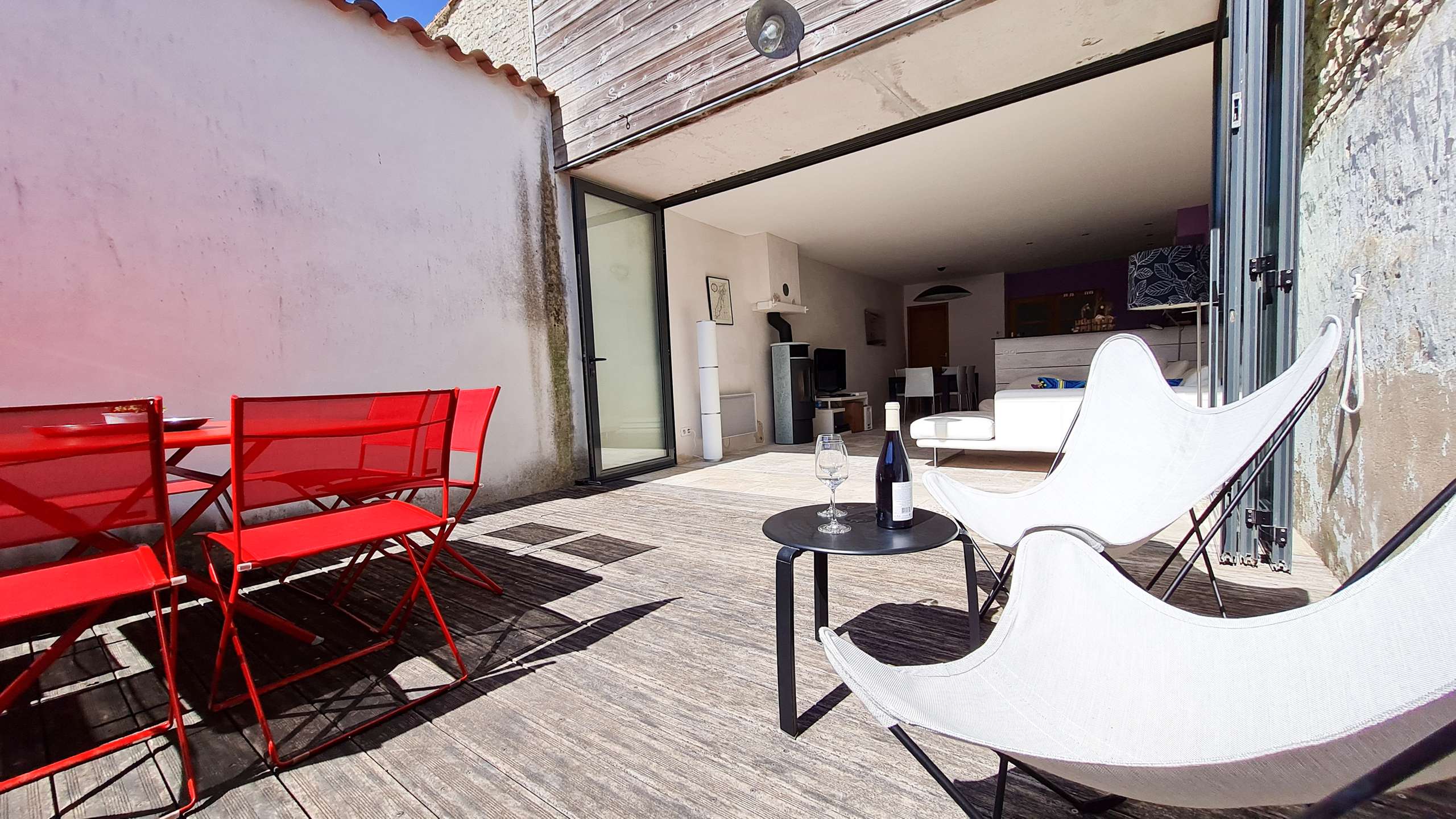 Photo 5 :  d'une maison située à La Couarde-sur-mer, île de Ré.