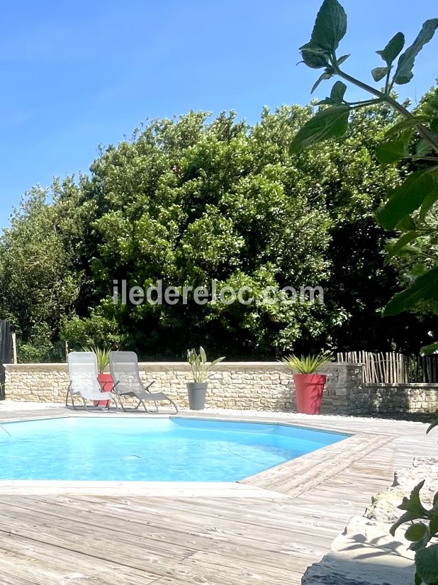 Photo 5 : PISCINE d'une maison située à Sainte-Marie-de-Ré, île de Ré.