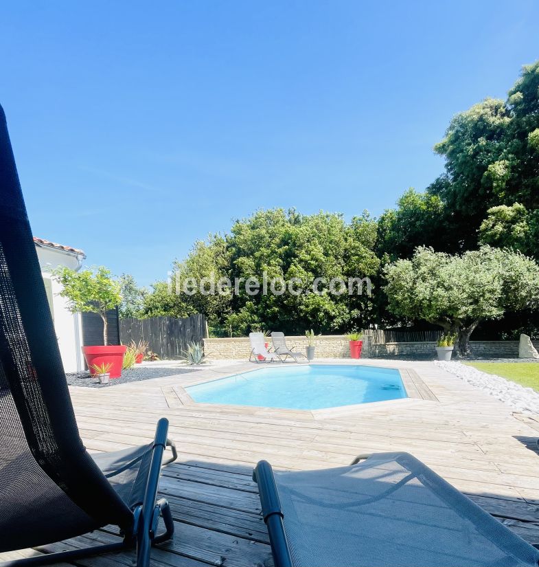 Photo 4 : PISCINE d'une maison située à Sainte-Marie-de-Ré, île de Ré.