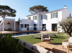 Ile de Ré:Sublime villa d'architecte avec piscine privée