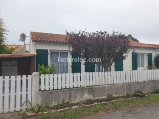 Ile de Ré:Maison la couarde sur mer