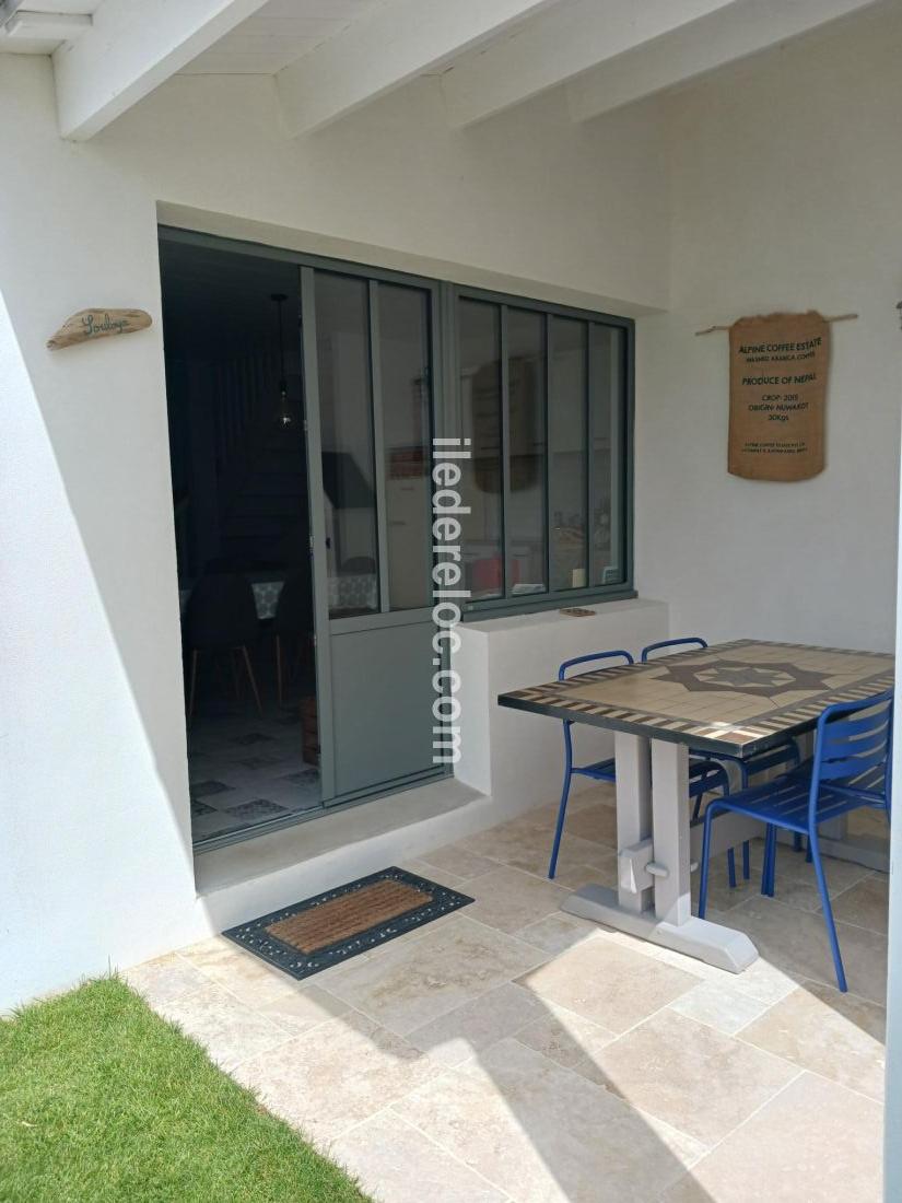 Photo 8 : PATIO d'une maison située à La Couarde-sur-mer, île de Ré.