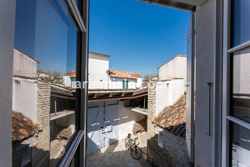 Photo 7 :  d'une maison située à La Flotte-en-Ré, île de Ré.