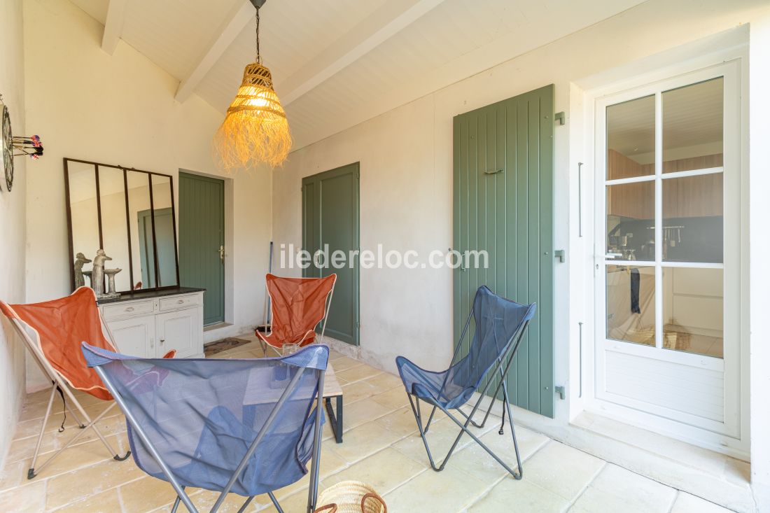 Photo 10 : PATIO d'une maison située à La Couarde-sur-mer, île de Ré.