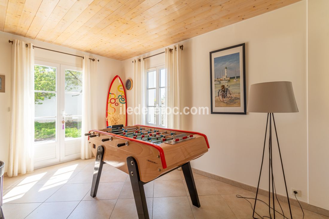 Photo 7 : SEJOUR d'une maison située à La Couarde-sur-mer, île de Ré.
