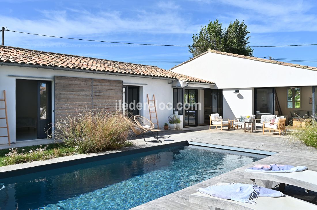 Photo 4 : EXTERIEUR d'une maison située à Saint-Clément-des-Baleines, île de Ré.