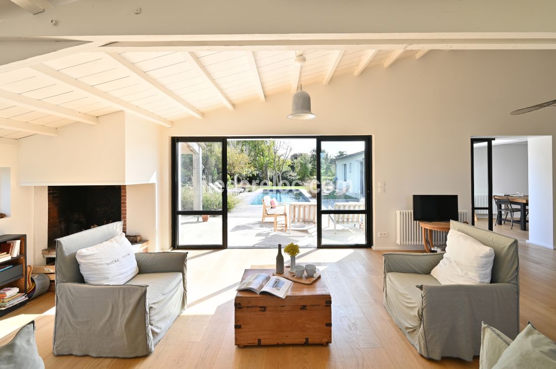 Photo 13 : SEJOUR d'une maison située à Saint-Clément-des-Baleines, île de Ré.