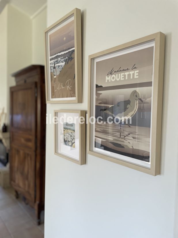 Photo 28 : SEJOUR d'une maison située à La Couarde-sur-mer, île de Ré.