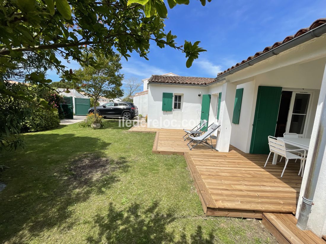 Photo 6 : JARDIN d'une maison située à La Couarde-sur-mer, île de Ré.