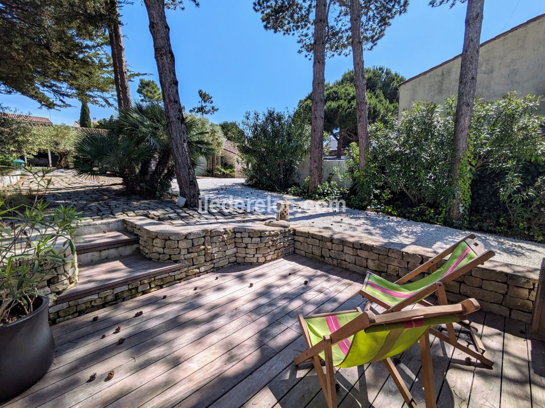 Photo 38 : TERRASSE d'une maison située à Rivedoux-Plage, île de Ré.