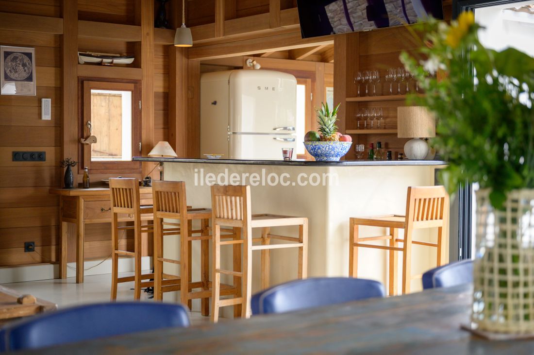 Photo 20 : SEJOUR d'une maison située à Sainte-Marie-de-Ré, île de Ré.