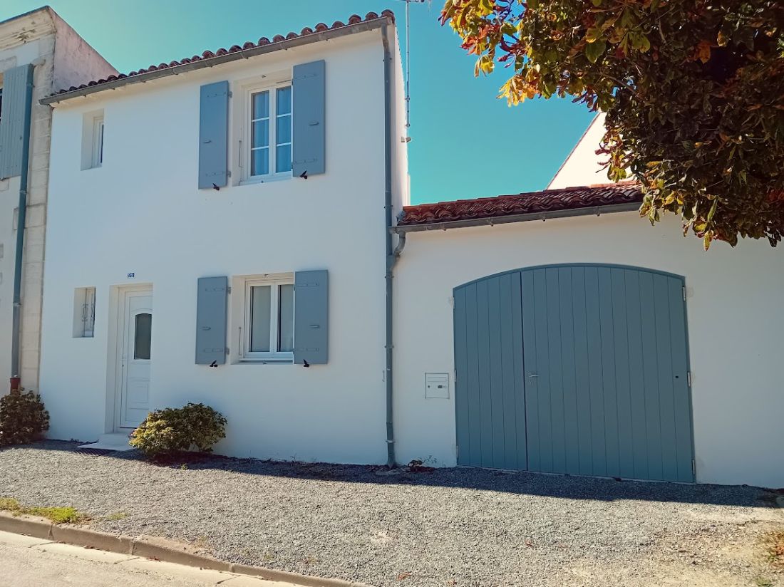 Photo 26 : EXTERIEUR d'une maison située à Saint-Martin-de-Ré, île de Ré.