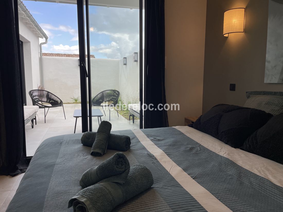 Photo 4 : CHAMBRE d'une maison située à Le Bois-Plage-en-Ré, île de Ré.