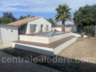 Ile de Ré:Villa du martray : somptueuse villa avec piscine jusqu'à 8 personnes