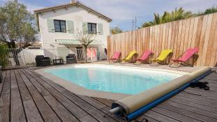 Ile de Ré:Villa avec piscine à deux pas des pistes cyclables