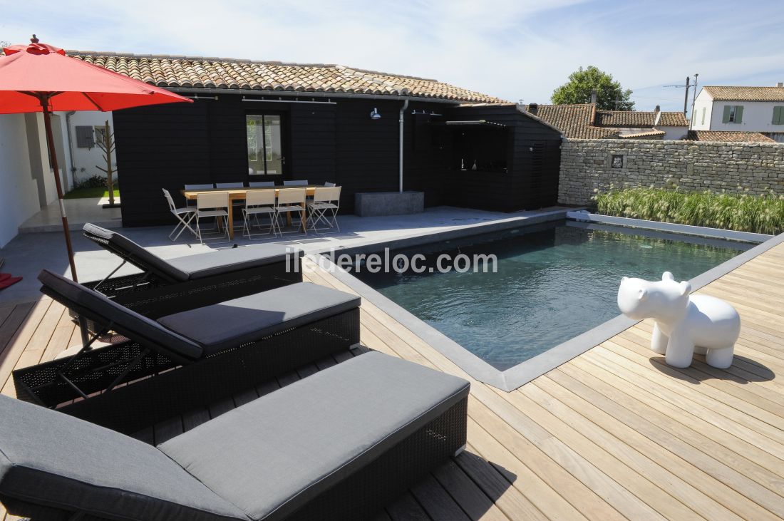 Photo 5 : PISCINE d'une maison située à Saint-Clément-des-Baleines, île de Ré.