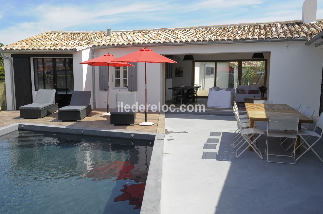 Photo 7 : EXTERIEUR d'une maison située à Saint-Clément-des-Baleines, île de Ré.