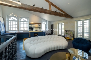 Ile de Ré:Maison dâarmateurs rĂ©novĂ©e avec une touche dâart contemporain â port de saint-ma