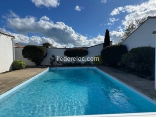 Ile de Ré:Villa bord de mer le bois plage en ré