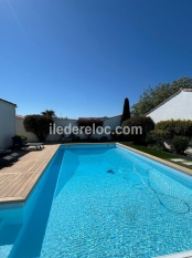 Ile de Ré:Villa bord de mer le bois plage en ré