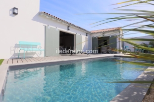 Ile de Ré:Victoria villa moderne avec piscine chauffée
