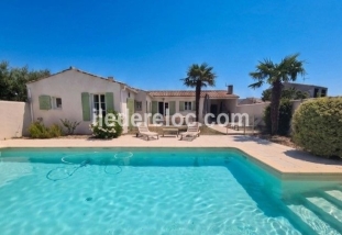 Ile de Ré:Grande villa tiodore avec piscine, jardin, 8 Ã 10 pers